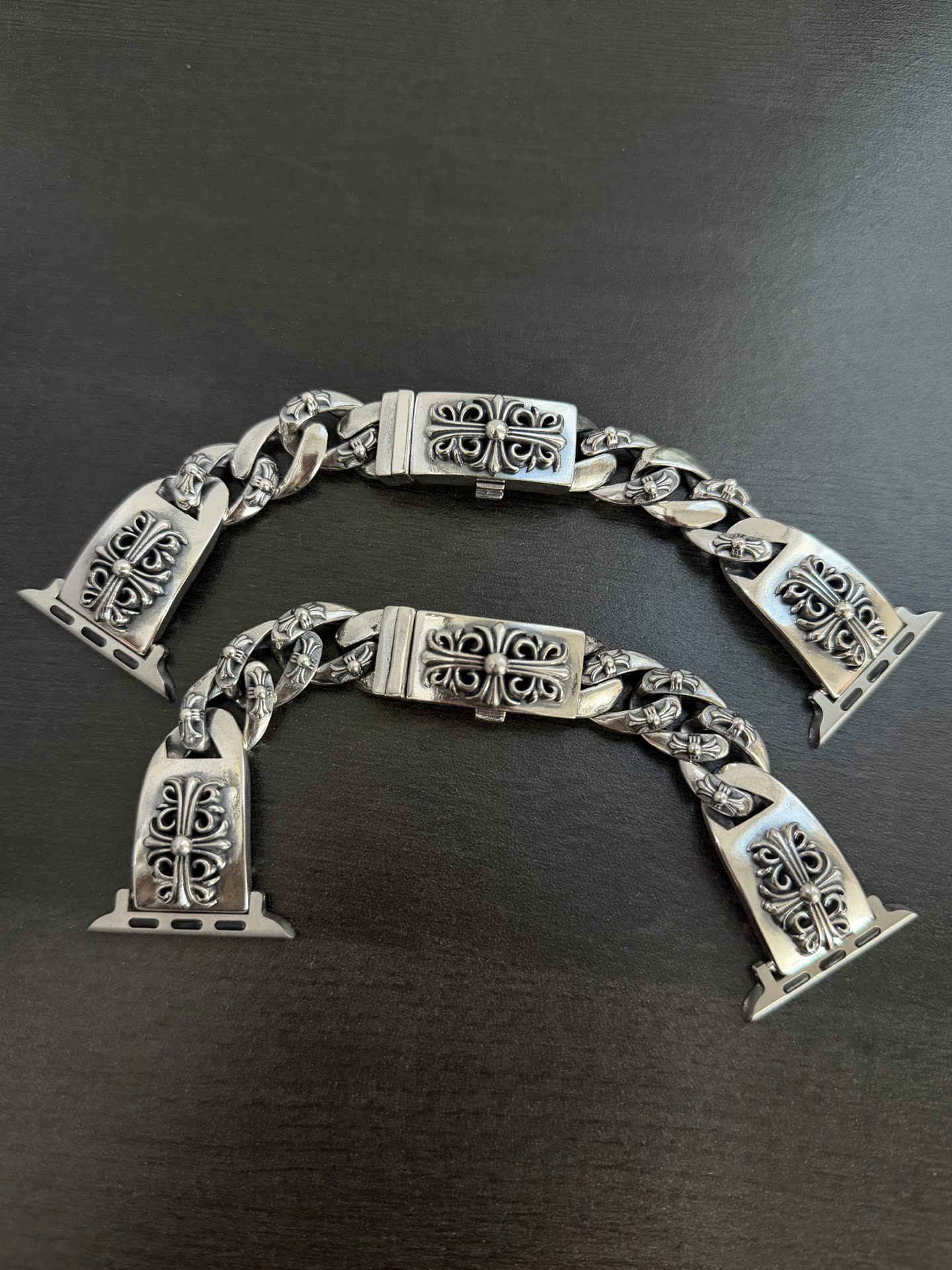 Chrome Hearts Silver Watch Band